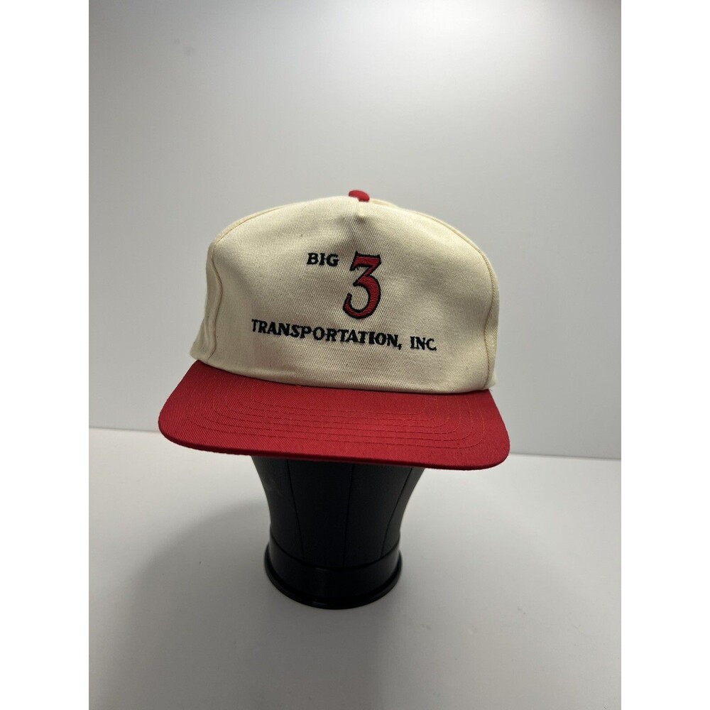 Vintage Big 3 Transportation Inc The Sportsman Trucker Hat